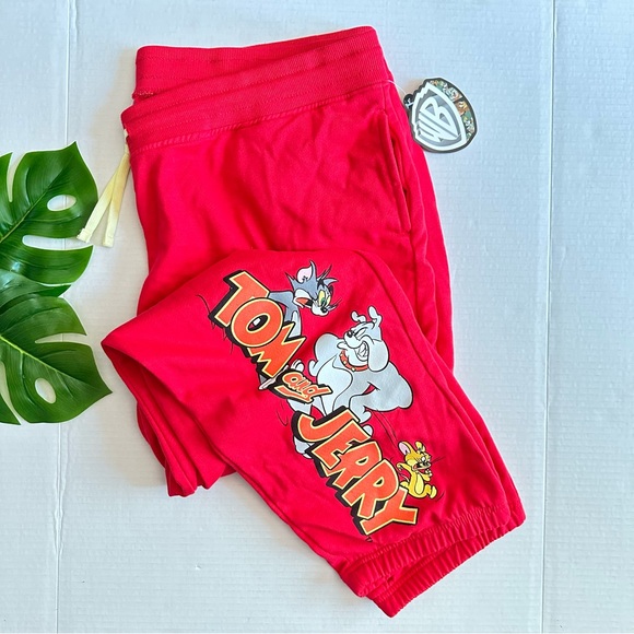 Tom and Jerry Women's Jogger Pants Junior Size XXXL NEW - Picture 4 of 7